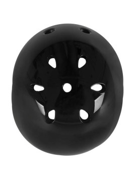 KASK BMX M 54-58 CZARNY POŁYSK