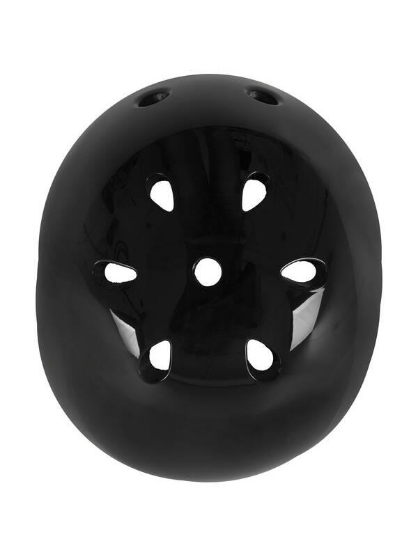KASK BMX M 54-58 CZARNY POŁYSK