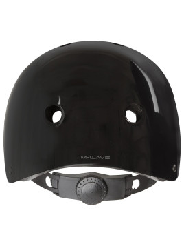 KASK BMX M 54-58 CZARNY POŁYSK