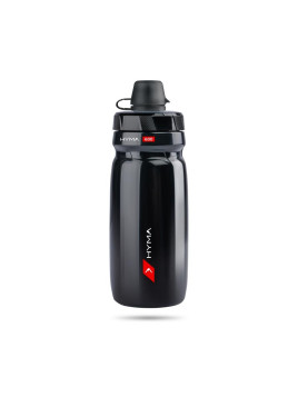 BIDON 600 ML RACEONE HYMA CZARNY + NAKRYWKA