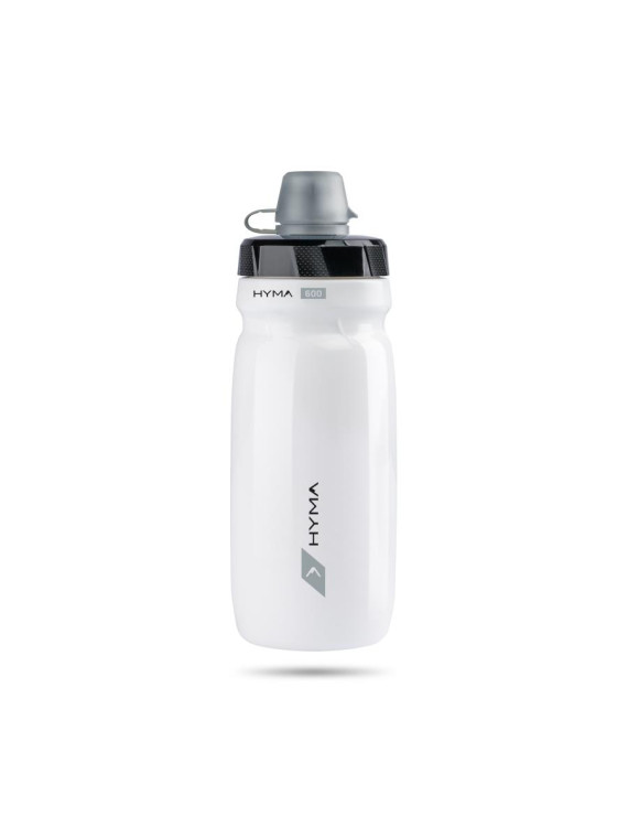 BIDON 600 ML RACEONE HYMA BIAŁY + NAKRYWKA