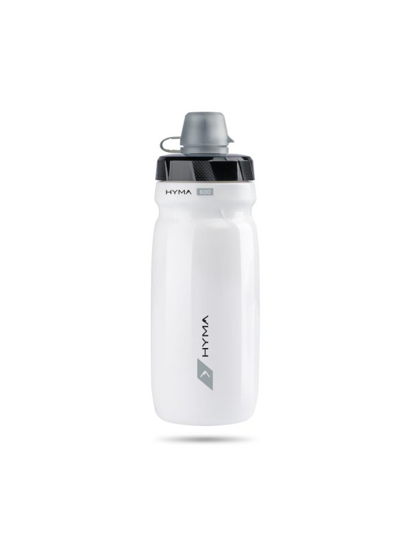 BIDON 600 ML RACEONE HYMA BIAŁY + NAKRYWKA