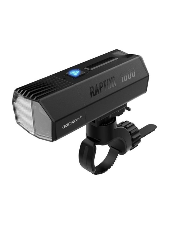 .LAMPA PRZÓD GACIRON RAPTOR 1800 LUM USB 6700 MAH