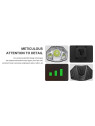 LAMPA PRZÓD GACIRON RAPTOR 3000 LUM USB 10000 MAH