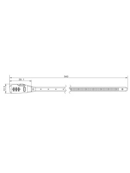 ZAMEK SPENCER 54 CM OPASKA ZIP SZYFR