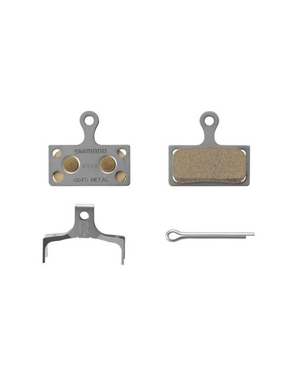 KLOCKI DO TARCZ SHIMANO G04TI-MX METALICZNE