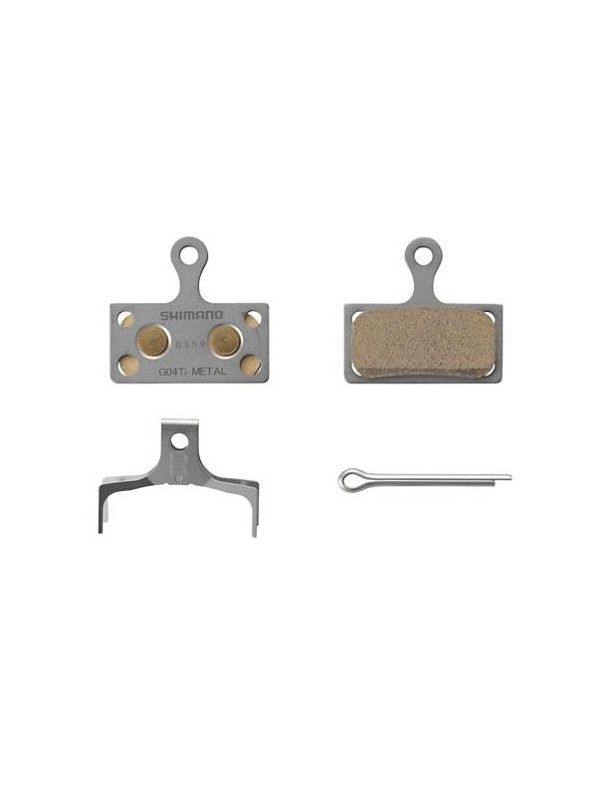 KLOCKI DO TARCZ SHIMANO G04TI-MX METALICZNE