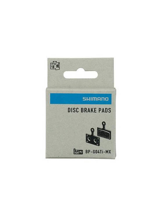 KLOCKI DO TARCZ SHIMANO G04TI-MX METALICZNE
