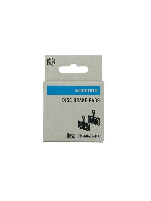 KLOCKI DO TARCZ SHIMANO G04TI-MX METALICZNE
