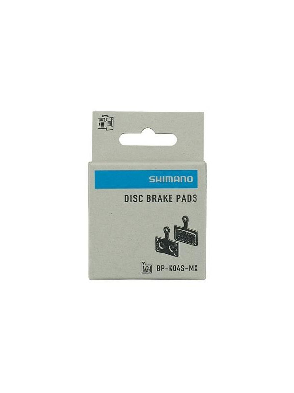 KLOCKI DO TARCZ SHIMANO K04S-MX METALICZNE