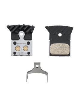 KLOCKI DO TARCZ SHIMANO L04C-MF METALICZNE RADIAT.