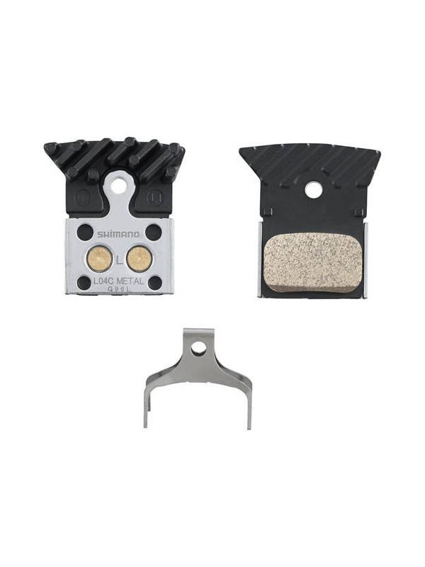 KLOCKI DO TARCZ SHIMANO L04C-MF METALICZNE RADIAT.