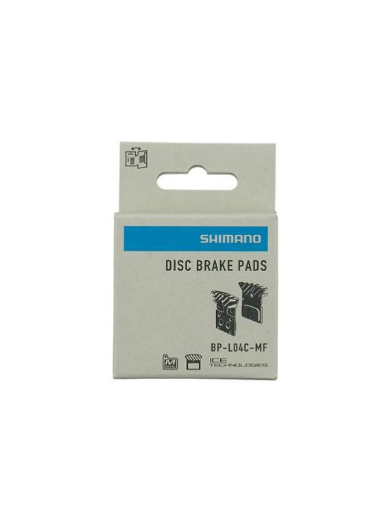 KLOCKI DO TARCZ SHIMANO L04C-MF METALICZNE RADIAT.