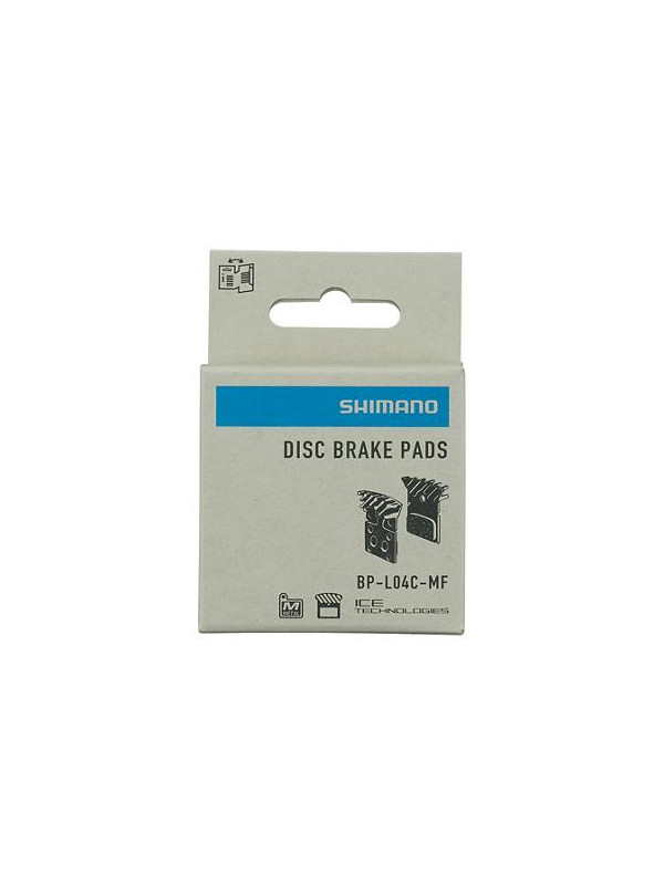 KLOCKI DO TARCZ SHIMANO L04C-MF METALICZNE RADIAT.