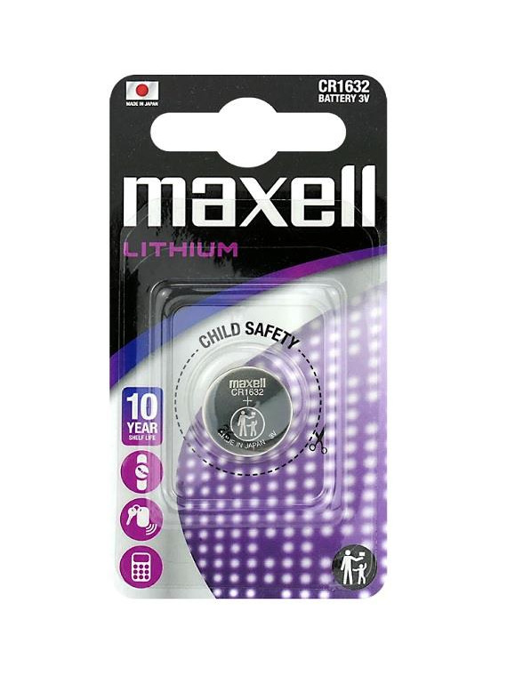 BATERIA CR1632 MAXELL 3V