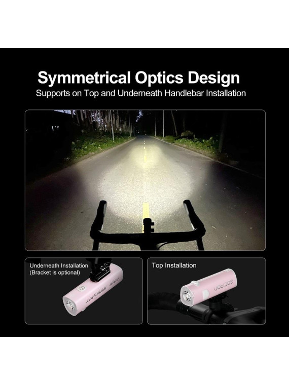 LAMPA PRZÓD GACIRON MULTI XIAOMAN 1000 LUM CZARNA