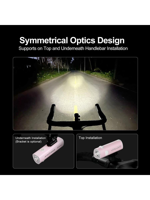 LAMPA PRZÓD GACIRON MULTI XIAOMAN 1000 LUM CZARNA