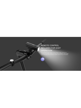 LAMPA PRZÓD GACIRON KIWI-1200 LUM CZARNA