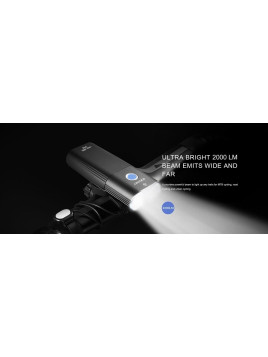 LAMPA PRZÓD GACIRON V9 2000 LUM USB