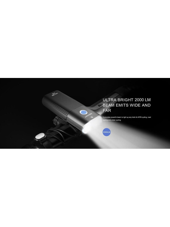 LAMPA PRZÓD GACIRON V9 2000 LUM USB