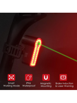 LAMPA T. GACIRON W03A LASER 30 LUM USB BRAKE LIGHT