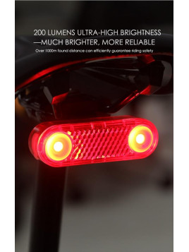LAMPA T. GACIRON W12BR 200 LUM USB BRAKE LIGHT