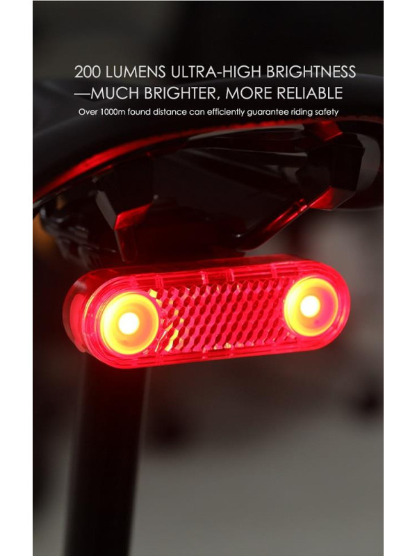 LAMPA T. GACIRON W12BR 200 LUM USB BRAKE LIGHT