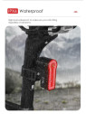 LAMPA T. GACIRON W03A LASER 30 LUM USB BRAKE LIGHT