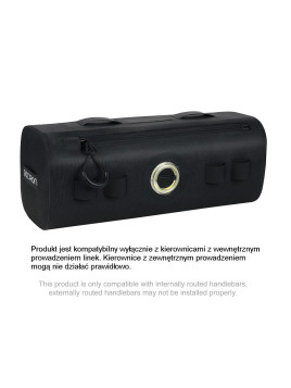 TORBA NA KIEROWNICĘ GACIRON CAT HOUSE-200 BLACK