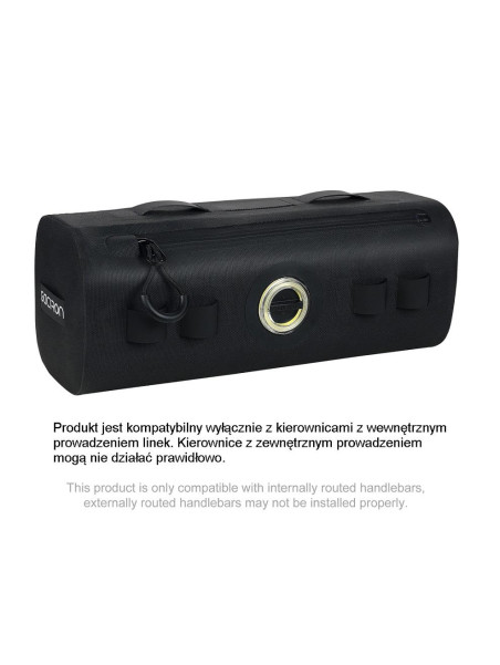 TORBA NA KIEROWNICĘ GACIRON CAT HOUSE-200 BLACK