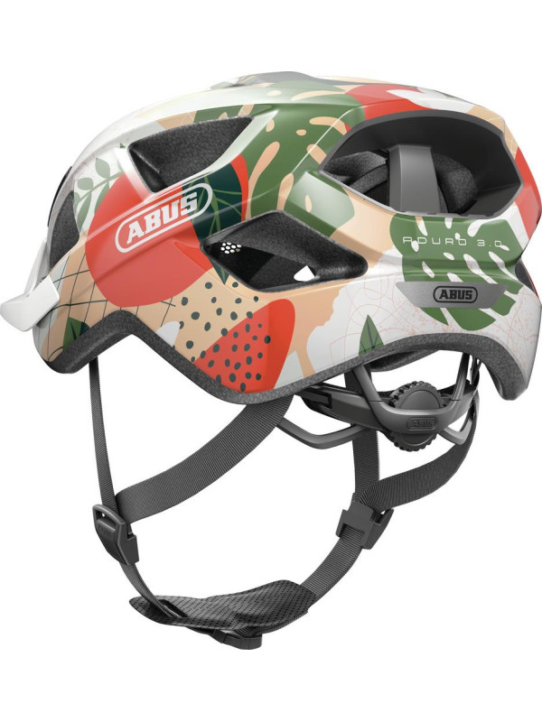 KASK ABUS ADURO 3.0 ORANGE PALM L