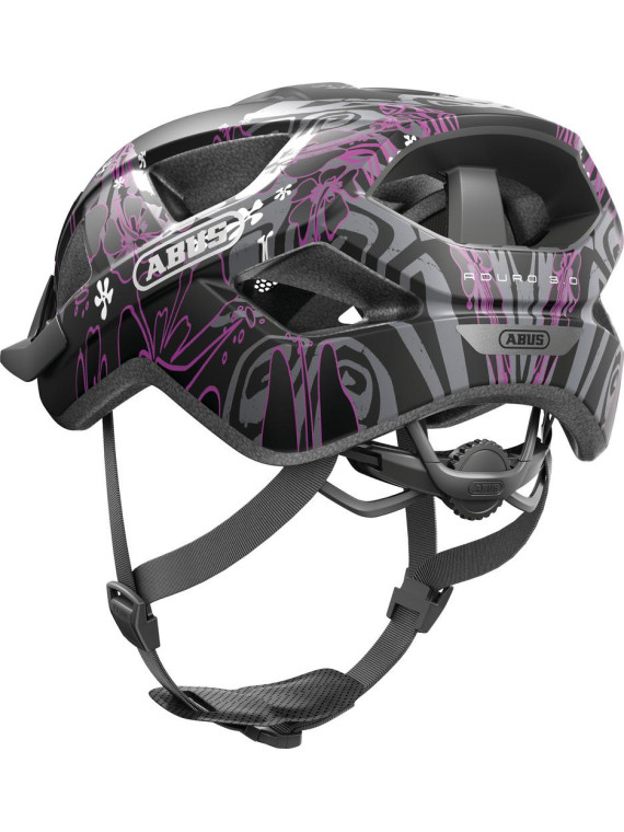 KASK ABUS ADURO 3.0 MAORI BLACKBERRY L