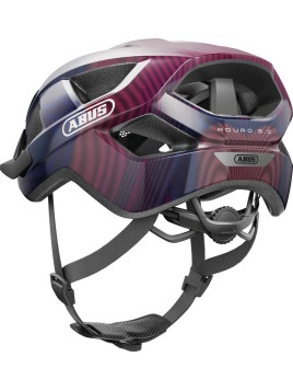 KASK ABUS ADURO 3.0 PURPLE WAVES L