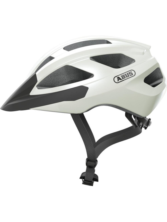 KASK ABUS MACATOR PEARL WHITE M