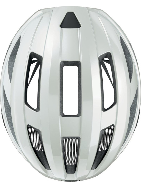 KASK ABUS MACATOR PEARL WHITE M