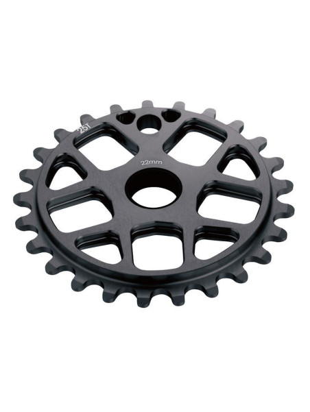 TARCZA DO KORBY BMX 1/2"x1/8" 25T ALU CZARNA