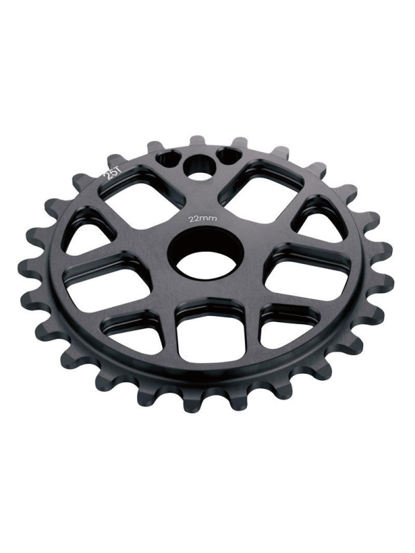 TARCZA DO KORBY BMX 1/2"x1/8" 25T ALU CZARNA