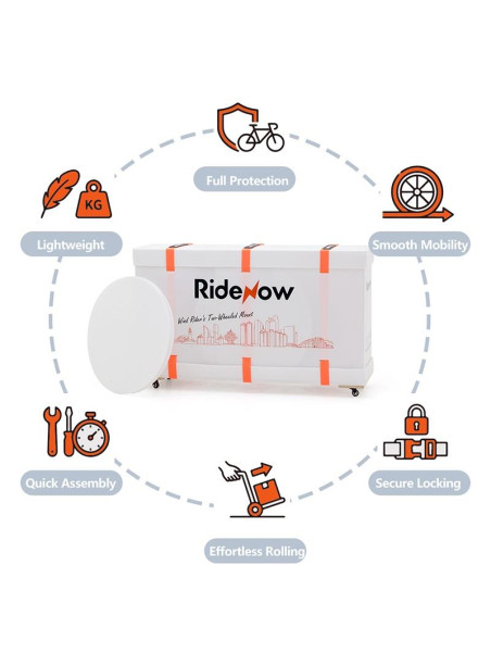 WALIZKA NA ROWER RIDENOW NEW TRAVEL CASE