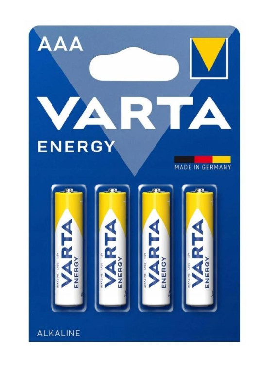BATERIE LR03 VARTA AAA ALKALINE 4 SZT BLIST.