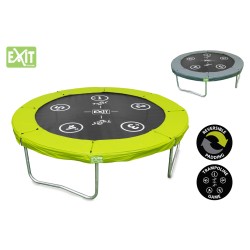 Trampolina Twist 183 (zielono-szara)