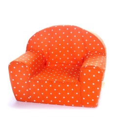 Gepetto mini fotelik pomarańczowy