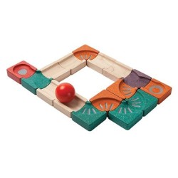 Balansujący tor kulowy Plan Toys