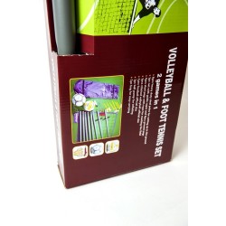 Zestaw do piłki siatkowej i siatko-nogi