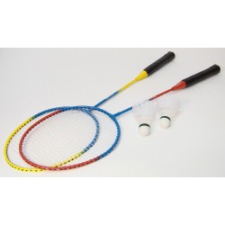 Zestaw do Badmintona (dwie rakietki i dwie lotki)