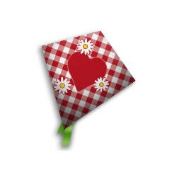 Latawiec Vichy diamond Didakites