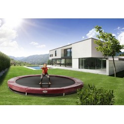 Trampolina BERG InGround Elite 430 czerwona