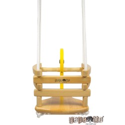 Gepetto drewniana huśtawka Donald