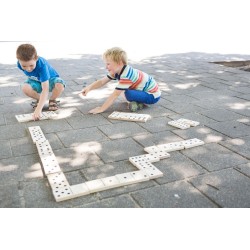 Domino czarno białe Buiten Speel