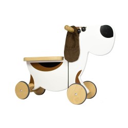 Gepetto piesek Pluto jeździk na kółkach