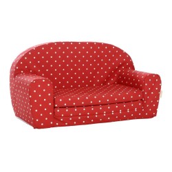 Gepetto mini sofa czerwona - promocja!